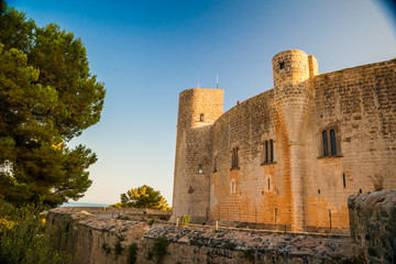 Fototapeta premium Bellver Castle fortress in Palma-de-Mallorca