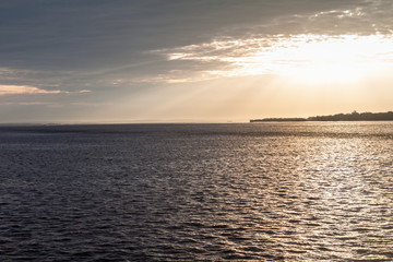 View of Amazon river in Brazil