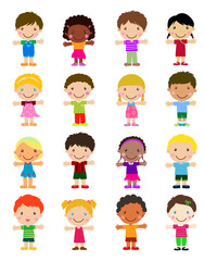 cartoon drawings of children