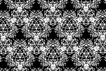 Простые узоры в чёрном и белом цвете. 6.29
