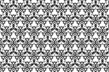 Простые узоры в чёрном и белом цвете. 6.27
