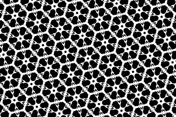 Простые узоры в чёрном и белом цвете. 6.22
