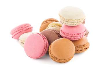 Colorful French Macarons