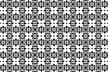 Простые узоры в чёрном и белом цвете. 6.14
