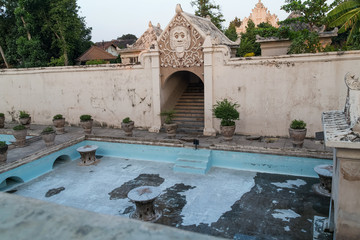 Plataran Tamansari bath in Kraton, Yogyakarta,  Indonesia