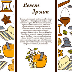 Ayurveda vector concept