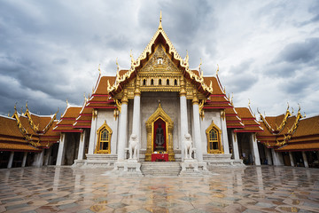 Wat Benchamabophit Dusitvanaram in Bangkok,  Thailand