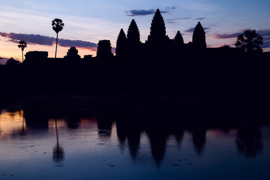 Sunrise at Angkor Wat,   Cambodia