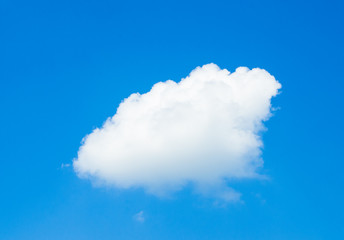 Clouds in blue sky