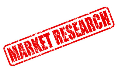 MARKET RESEARCH red stamp text