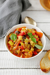 steamed vegetables curry