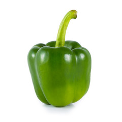 Green Sweet bell pepper (capsicum)