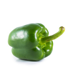 Green Sweet bell pepper (capsicum)