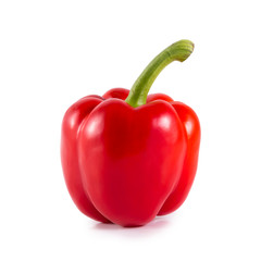 Red Sweet bell pepper (capsicum)
