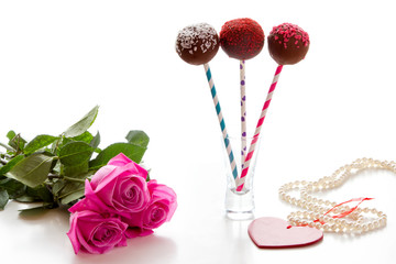 Cake on a stick Cake pops