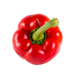 Red Sweet bell pepper (capsicum)