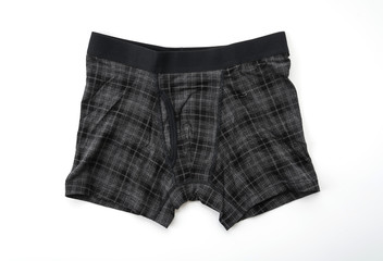 men underwear on white