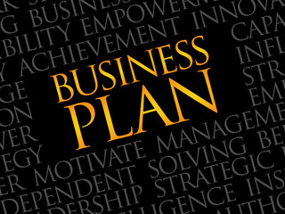 Business Plan word cloud, business concept