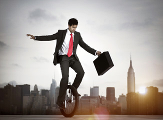 Businessman Taking A Risk In New York City © Rawpixel.com