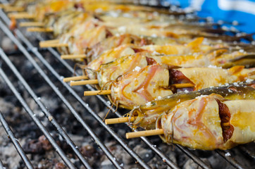 Catfish Grilled,Thai Food