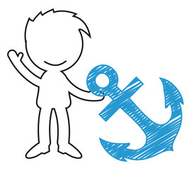 Short People Scribble - anchor