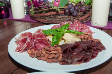 Festive table setting