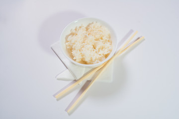 Chinese food. Rice