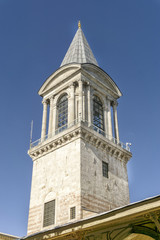 Fototapeta na wymiar Tower Of Justice, Topkapi Palace, Istanbul, Turkey