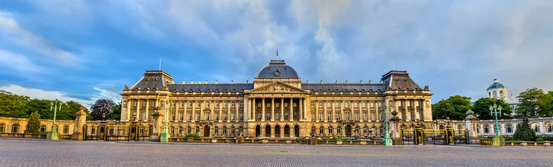 Zelfklevend Fotobehang Brussel Het Koninklijk Paleis van Brussel - België