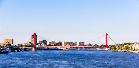 The Willemsbrug or Williams Bridge in Rotterdam - Netherlands