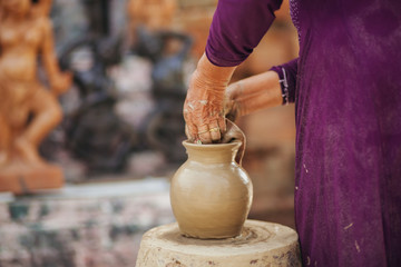 clay pot creation traditional vietnam