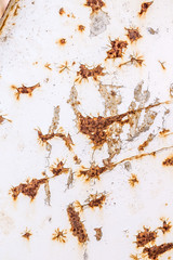 Rusty metal surface