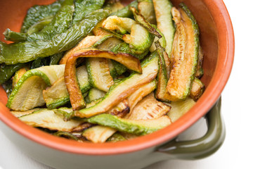 Insalata di zucchine fritte 