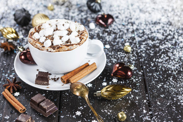 Cup of hot chocolate