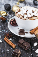 Cup of hot chocolate