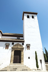 Church in the old town of Granada