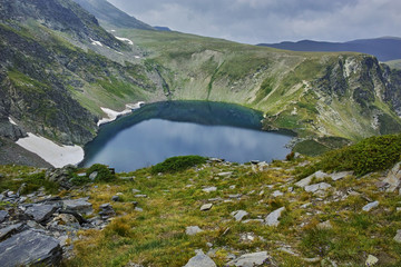 Amazing Landscape to The Eye lake, The Seven Rila Lakes, Bulgaria