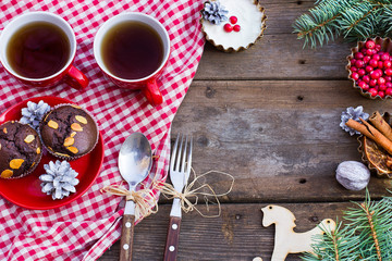 Christmas table