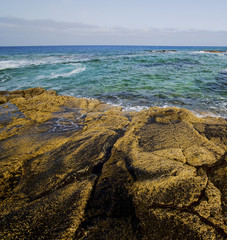 spain sky cloud   coastline and summer in lanzarote