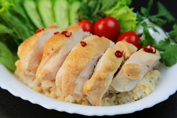 アジアンチキンライス