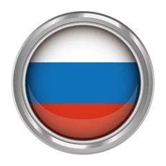 Fotobehang Значек флаг России © Karulin Vsevolod