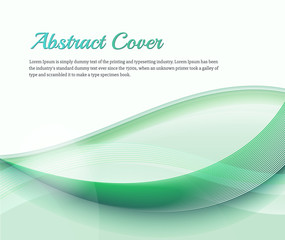 Clean background with light green gradient and blend. Business s