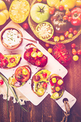 Fototapeta premium Heirloom Tomatoes