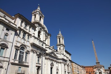 Fototapeta na wymiar Piazza Navona, Rome