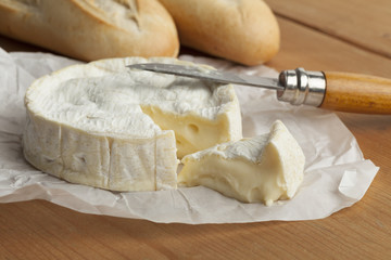 Fresh  French camembert