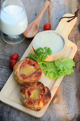 soup potatoes with breakfast