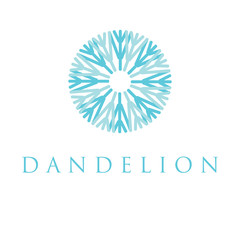 Naklejka premium Illustration of concept dandelion. Vector