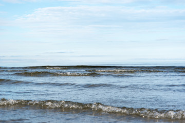 Calm in Baltic sea.