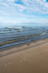 Calm in Baltic sea.