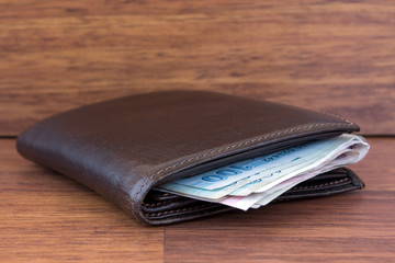 money in wallet